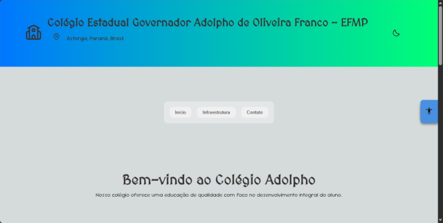 Imagem do Site Colégio Adolpho