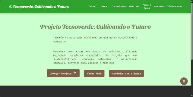 Imagem do Site Tecnoverde
